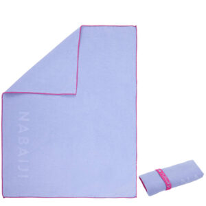 Microfiber Towel, Small Size, 39cm x 55cm, Light Purple (Pack Of 1)