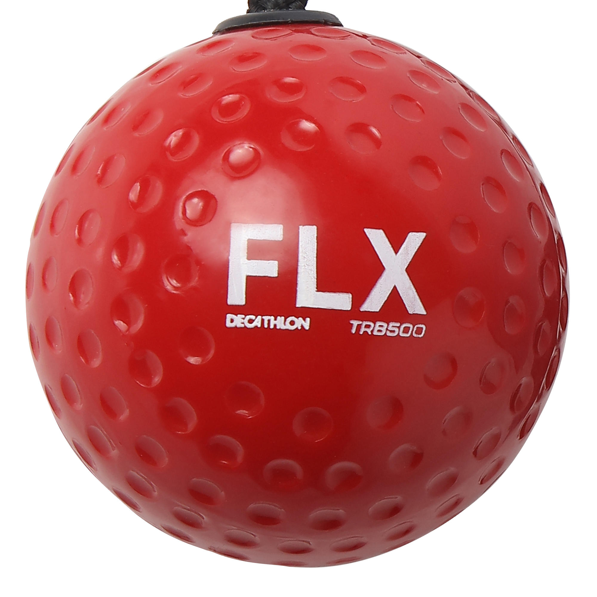 Hanging Tennis Ball Cricket Practice, Practice Ball with Rope Indoor & Outdoor Training, FLX Cricket Ball, Self Playing Tennis Ball (Pack of 1, Red) - Image 2