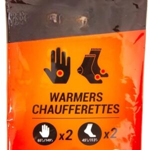 Hand & Feet Warmer, Heat Pack, Arm & Leg Warmers, Silicone (Pack Of 1 x 4 Pcs)